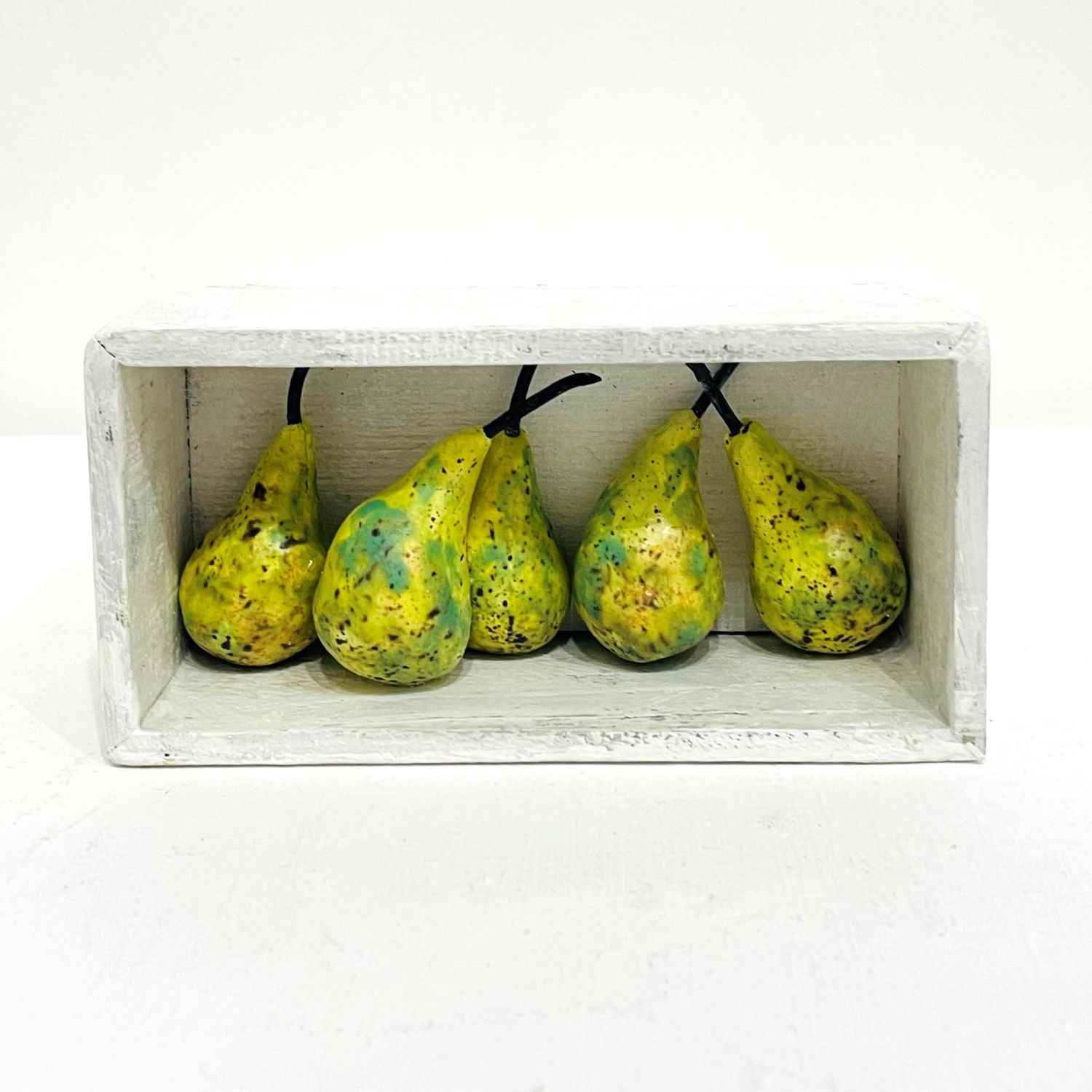 'The Miniature Pantry: Conference Pears' by artist Diana Tonnison